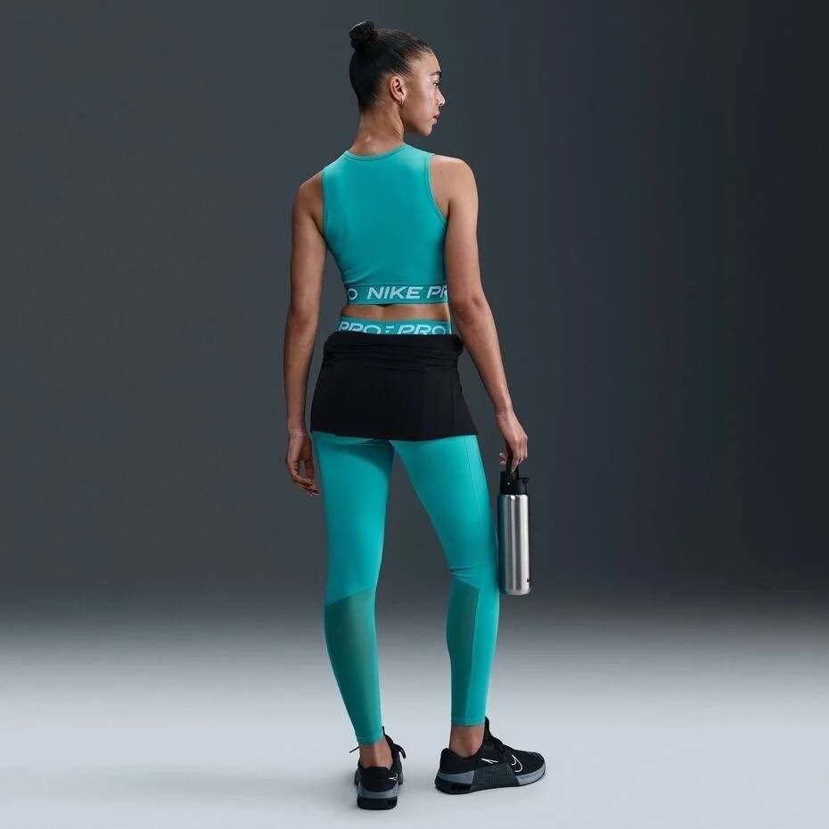 Топ Nike Pro Women's Dri-FIT Cropped Tank Top FZ3615-345 фото