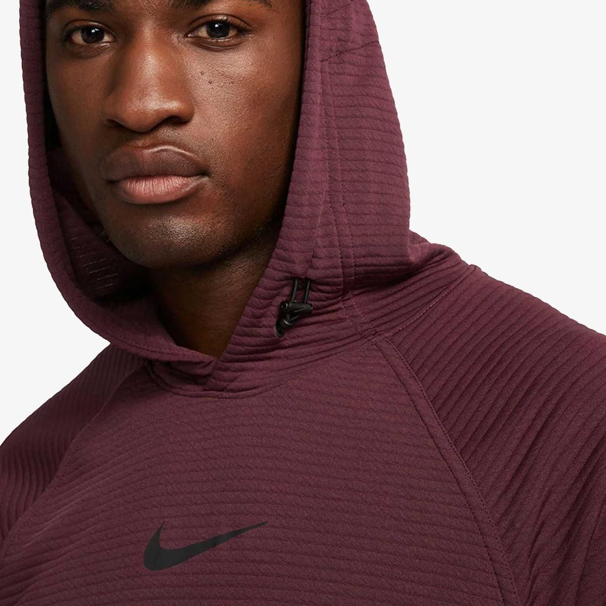 Кофта Nike pro dri fit fleece fitness pullover DV9821-681 фото