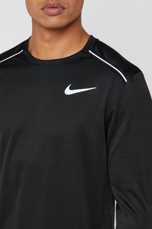 Реглан Nike dri fit miler long sleeve top AJ7568-010 фото