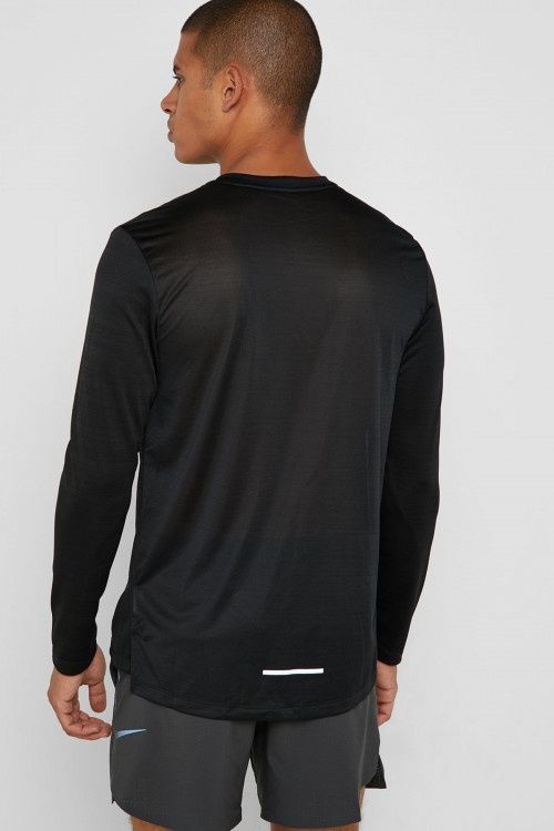 Реглан Nike dri fit miler long sleeve top AJ7568-010 фото