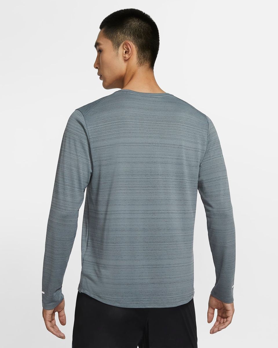 Реглан Nike dri fit miler long sleeve top AJ7568-085 фото