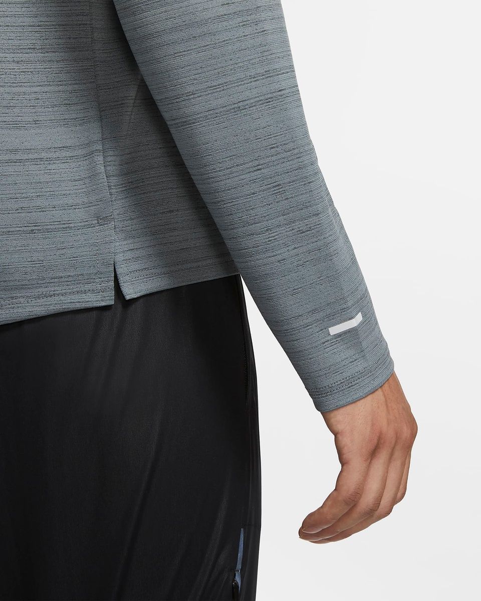 Реглан Nike dri fit miler long sleeve top AJ7568-085 фото