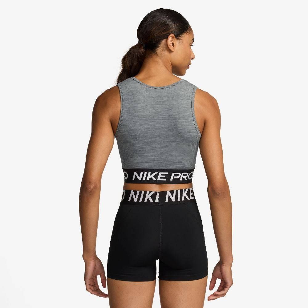 Топ Nike pro dri fit cropped tank top FZ3615-084 фото