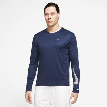 Реглан nike dri fit miler run division flash long-sleeve DQ6493-410 фото