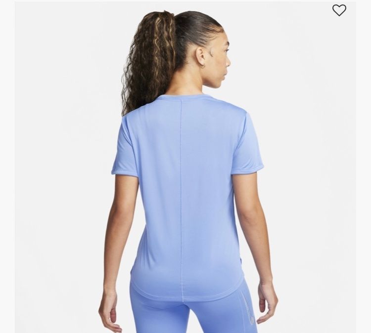 Майка Nike dri fit one running t-shirt FB4696-460 фото