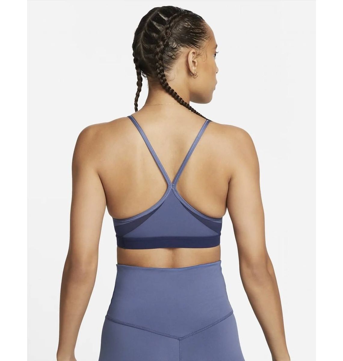 Тор Nike Indy Bra V-Neck CZ4456-491 фото